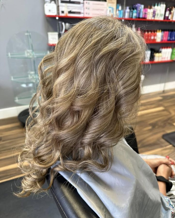 Finished hair and beauty work by St. John Studio Salon, Murfreesboro (look 9164)