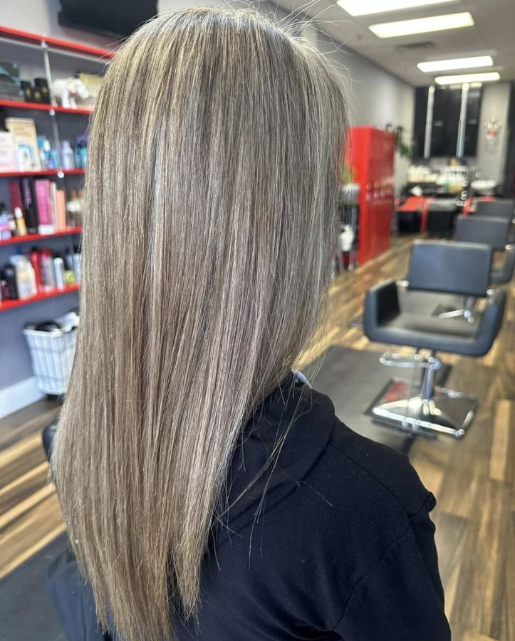 Finished hair and beauty work by St. John Studio Salon, Murfreesboro (look 9168)